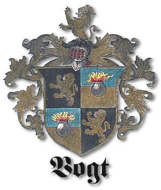One of many VOGT coats of arms